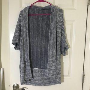 Short sleeve cardigan